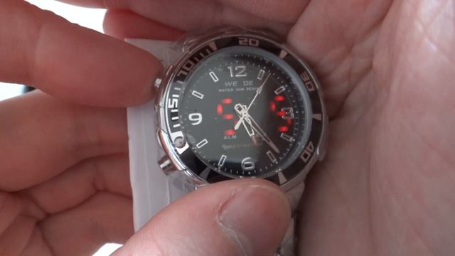 Мужские часы Weide с AliExpress смотреть онлайн