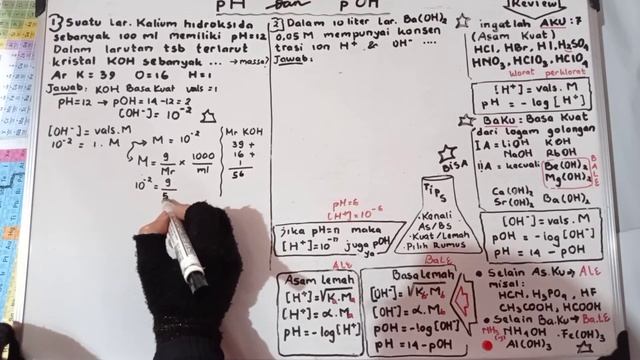 Mudah Menyelesaikan Soal ttg pH(cari massa zat terlarut); menentukan [H+]&[OH-] || Chemie Chemistry смотреть онлайн