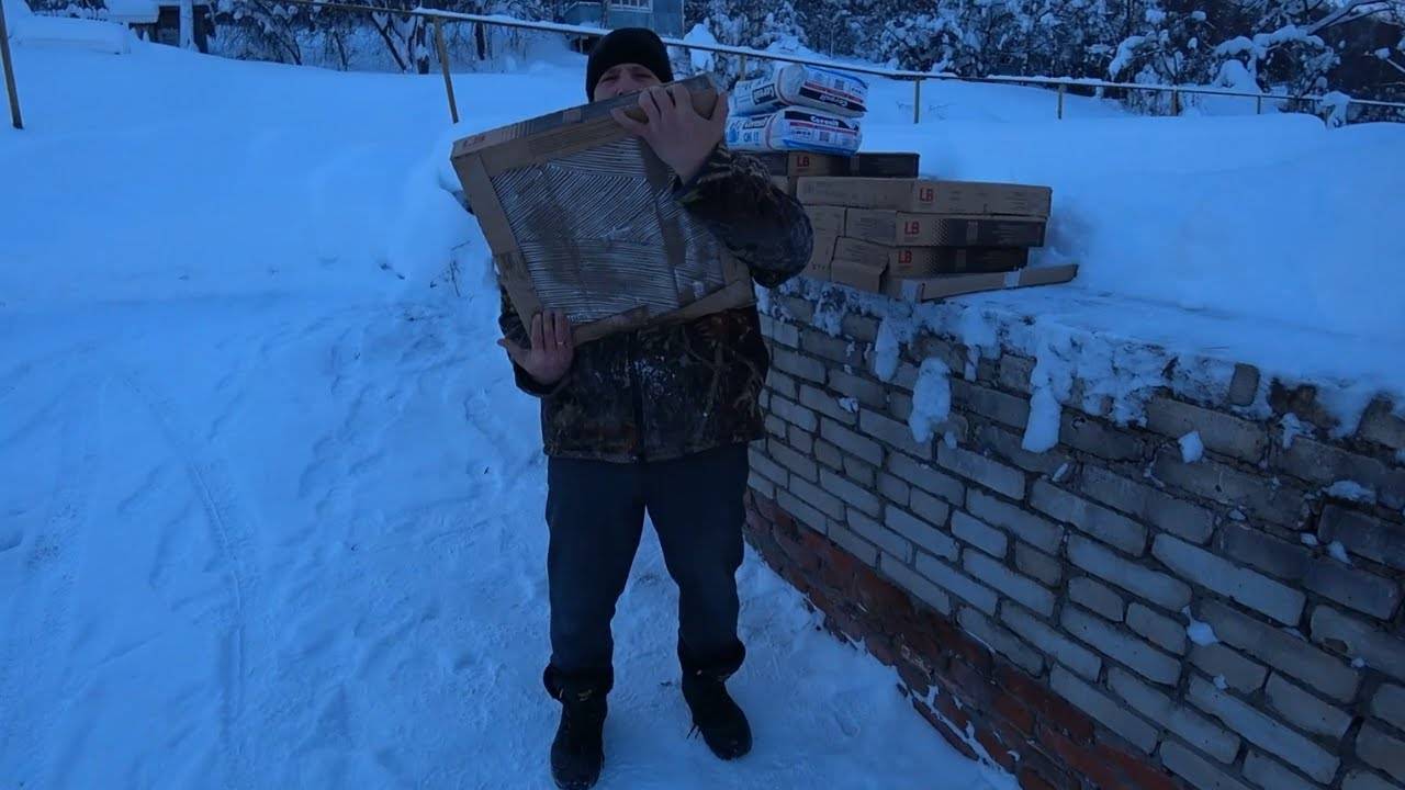 Привезли керамогранит для полов на первом этаже смотреть онлайн