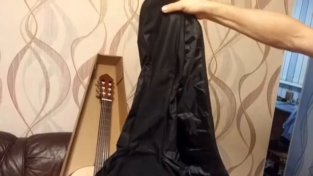Гитара Cort AC 100 OP Guitar Распаковка и Обзор смотреть онлайн