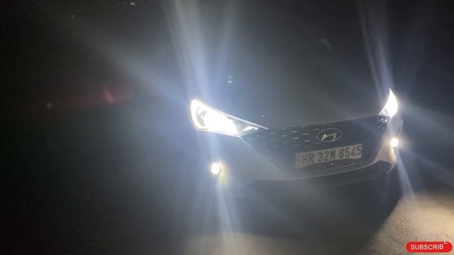 Verna 200 Watt Led Headlight Install 2023|| Response So Shocking 😱 смотреть онлайн