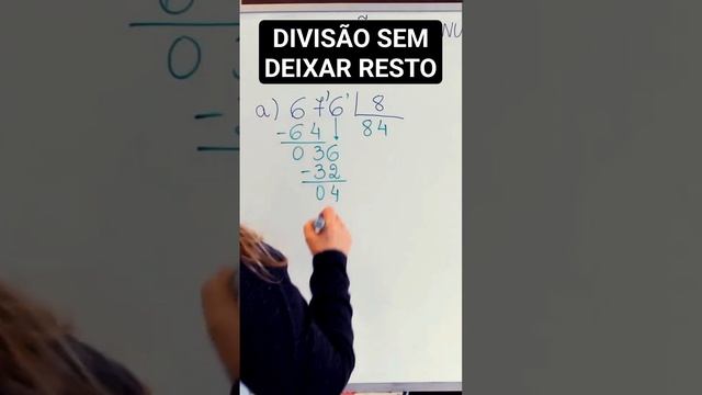 Trecho DIVISÃO Canal FAZENDO MATEMÁTICA #matemática #division #ensinofundamental смотреть онлайн