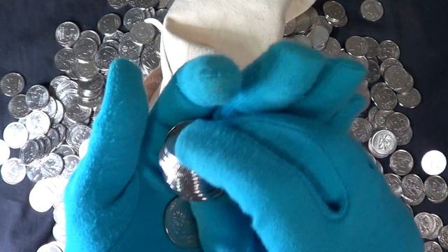 Вскрытие мешка пятёрок РГО! 5 рублей 2015 Российское Географическое Общество с шайбой пломбы ММД смотреть онлайн