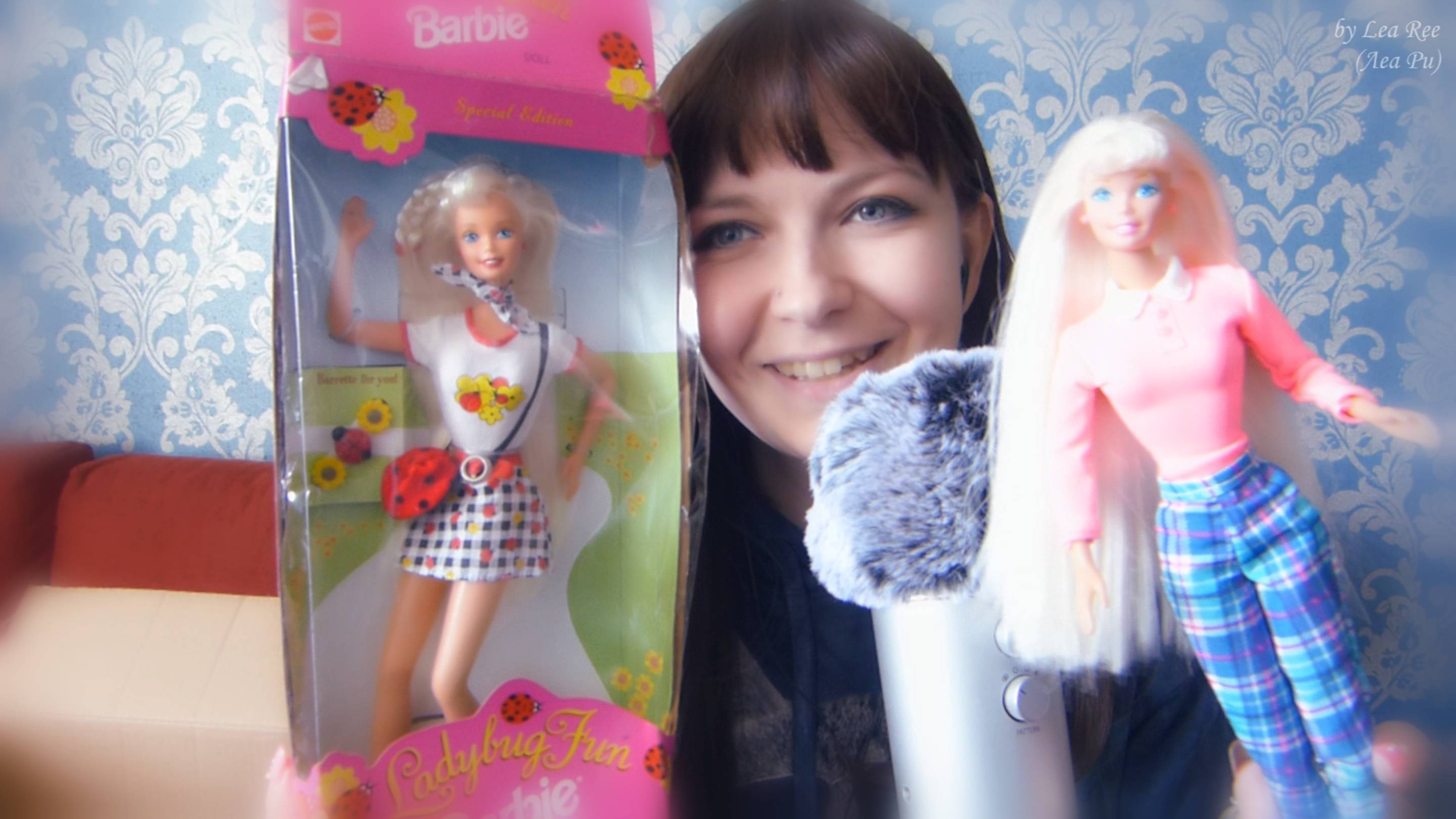 ASMR АСМР Распаковка посылки из Америки 4 куклы Барби 90-х, шепот и Blue Yeti смотреть онлайн