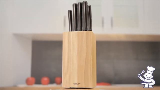 Lion Sabatier 5 Piece Knife Set & Revolving Oak Block - 668680 смотреть онлайн