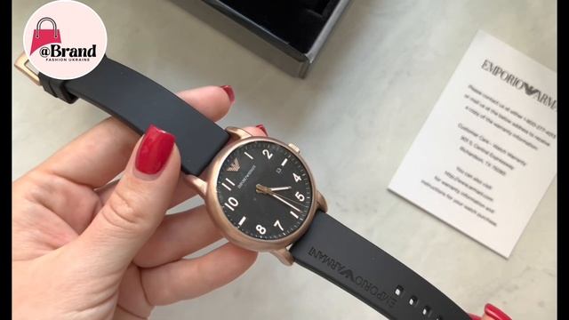 ОБЗОР час АРМАНИ ОРИГИНАЛ ИЗ США Emporio Armani Classic 3