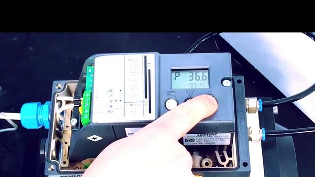 How to calibrate siemens sipart PS2 positioner? #engineering #technology #controlvalve смотреть онлайн