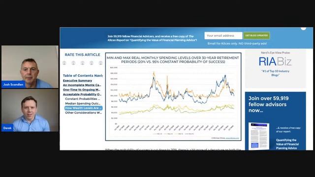 Using a Risk-Based Guardrail Retirement Strategy with Derek Tharp смотреть онлайн