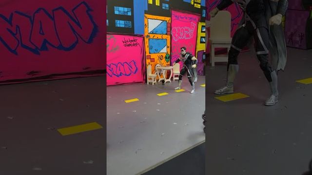 Filming Superman vs Invincible ￼Stop Motion (Test Animation) смотреть онлайн