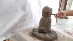 Лягушка для пруда из цемента своими руками