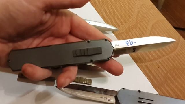 Фронтальный выкидной нож. Сборочные моменты. смотреть онлайн