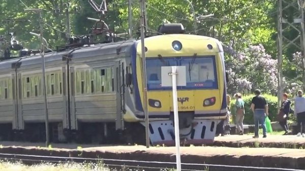 Electric trains ER2 in Latvia (Mix) / Электропоезда Эр2 в Латвии (Сборник)