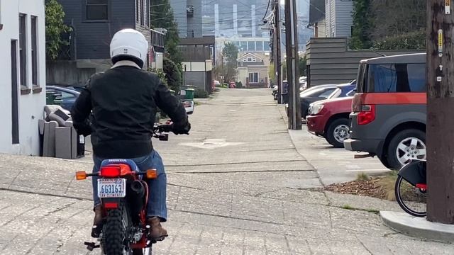 1985 Honda XL 350R Ride