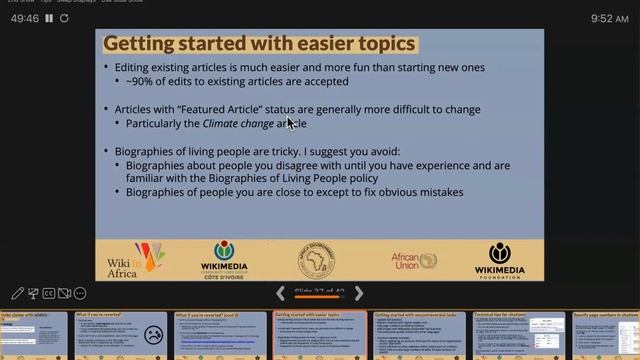 Africa Environment WikiFocus: Improving Wikipedia articles on Climate Change by Su-Laine Brodsky смотреть онлайн