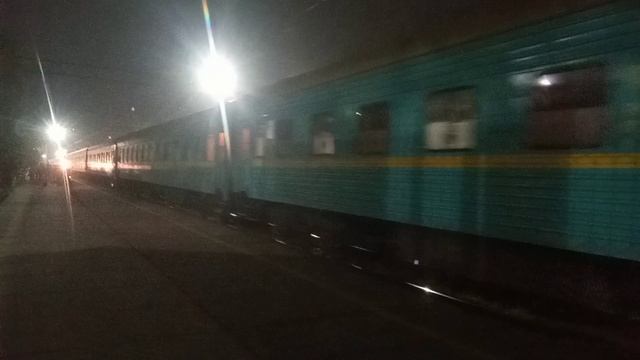 Отправления поезда 55 сообщением Кокшетау Кызылорда по управлением электровозом ВЛ80С тч Караганда смотреть онлайн