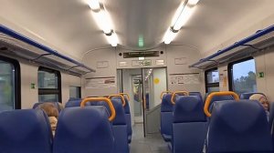 Салон электропоезда ЭП2Д-0093 (Читайте описание)