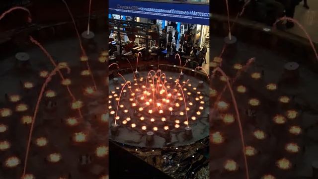 Танцующий фонтан. ТЦ Москва смотреть онлайн