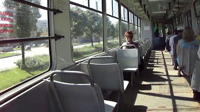 Трамвай Санкт-Петербурга 2: ЛМ-68М б.5432 по №61 (01.07.10) смотреть онлайн