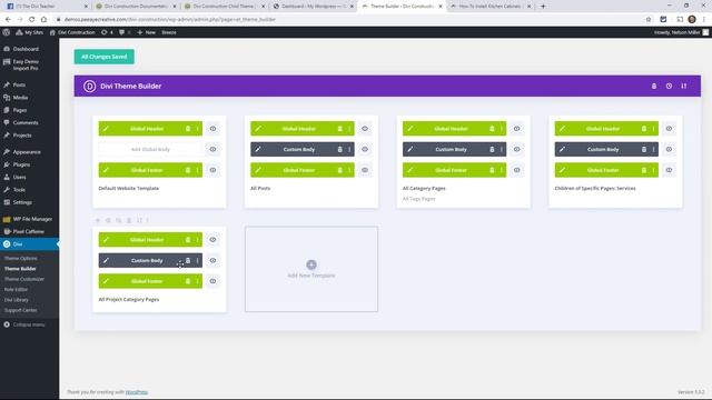 Divi Construction Child Theme & Layout Pack | Features, Demo, and Installation смотреть онлайн