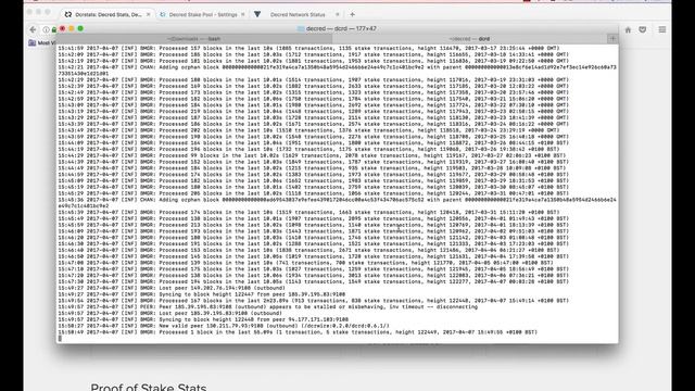 Beginners Guide: How to PoS mine Decred on a Mac using dcrwallet (via Stake Pool) смотреть онлайн
