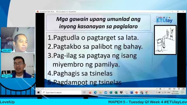 MAPEH 5 - Tuesday Q1 Week 4 #ETUlayLevelUp смотреть онлайн