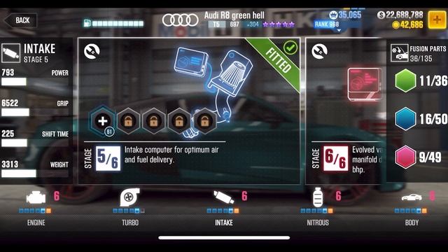 #182 CSR Racing 2 | Upgrade and Tune | Audi R8 Green Hell edition смотреть онлайн