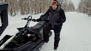 СНЕГОХОД STELS STAVR пробег №0. ОБЗОР И ПЕРВЫЕ ВПЕЧАТЛЕНИЯ.