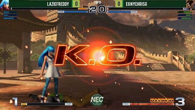 NEC18 KOF XIV TOP8 смотреть онлайн