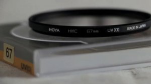 Распаковка светофильтра Hoya HMC UV(0) Filter 67 мм  из Rozetka.com.ua