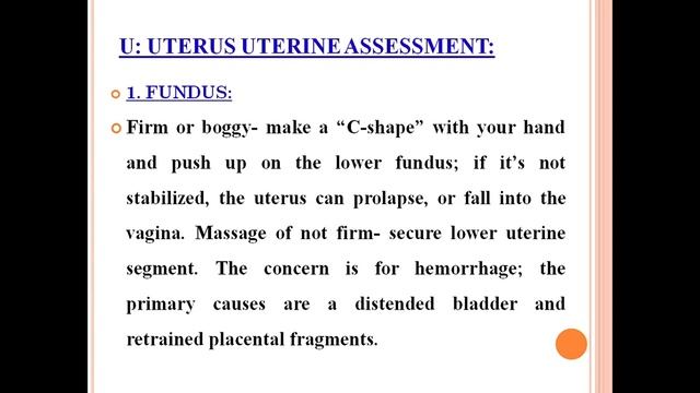 POSTNATAL ASSESSMENT (Lecture for Nursing) B.Sc M.Sc #Nursing #OBG смотреть онлайн
