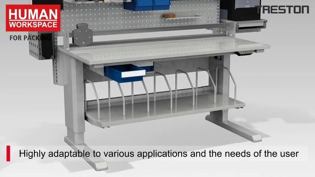 Treston Concept werktafels | Human Workspace смотреть онлайн