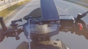 Yamaha MT 07 maximum speed 205 km/hod