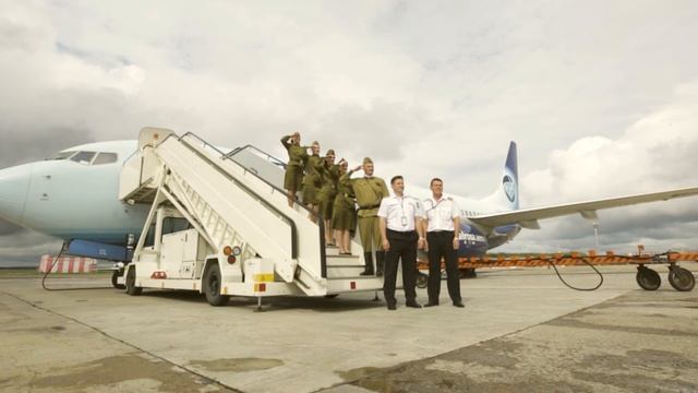 «Авиакомпания АЛРОСА» выполнила «Рейс Победы» смотреть онлайн