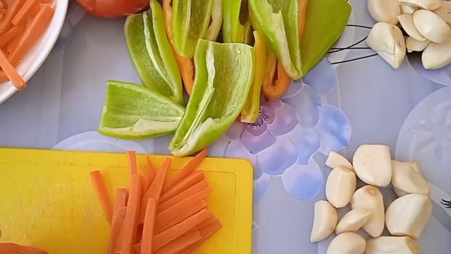 Қатырылған көкөністер. Заморозка овощей. смотреть онлайн