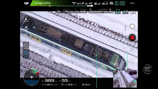 DJI Drone | Sigma 56 mm | Photographic Drone Diary | Ep. 10 | Train photos (4K) смотреть онлайн