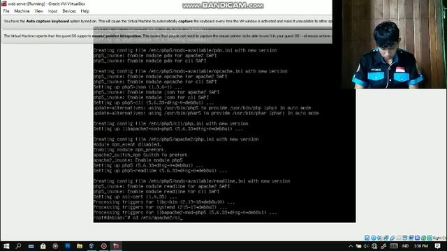 Konfigurasi Web server Debian 8 Pada virtual box смотреть онлайн