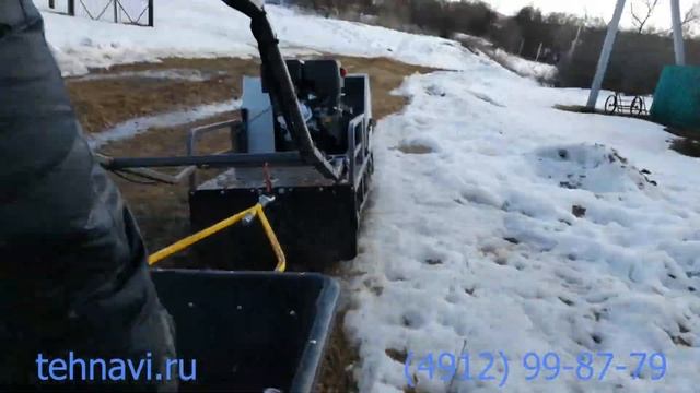 Мотобуксировщик СТЕМ СЕВЕР Эксперт 500 (двигат.13л.с.) смотреть онлайн