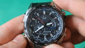 EDIFICE EQS-500DB-1A | Обзор и настройка (на русском) | Купить со скидкой