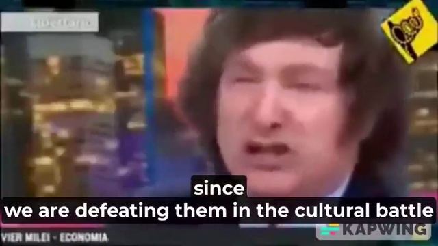 JAVIER MILEI TALKS ABOUT SHIT LEFTIST смотреть онлайн