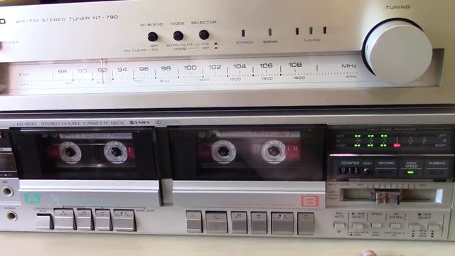 JVC KD-W110 STEREO DOUBLE CASSETTE DECK