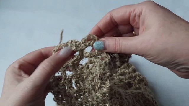 #14 Ажурная Салфетка из Джута крючком смотреть онлайн