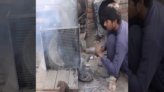 Пакистанский ремонт радиатора