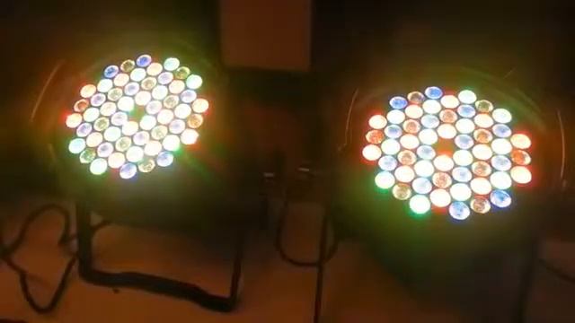 NBL AP54, 54x3w RGBW LED PAR Light смотреть онлайн