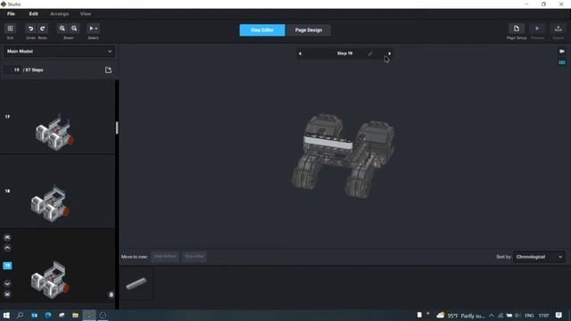 EV3 Робот для соревнований. Kegelring, Short Track, RoboFootball || Инструкция по сборке смотреть онлайн