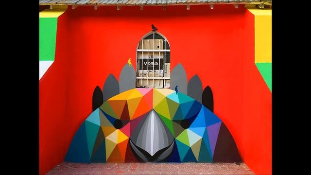 Abandoned Church Transformed With Colorful Graffiti In Morocco Slideshow смотреть онлайн