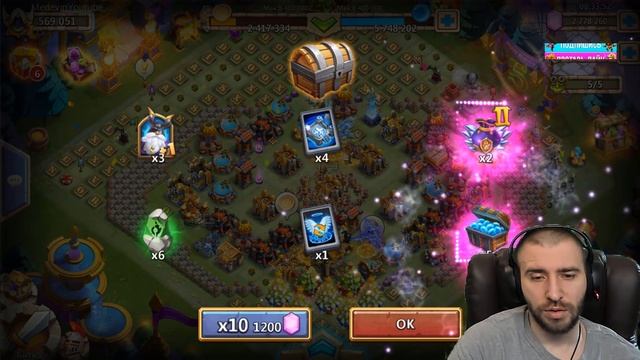 ДОБЫЧА ПИРАТА \ ЛОВИМ ОГНЕКРЫЛА С МЕШКОВ \ БИТВА ЗАМКОВ \ CASTLE CLASH смотреть онлайн