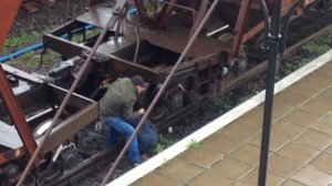 Попал под поезд. Город Ровно