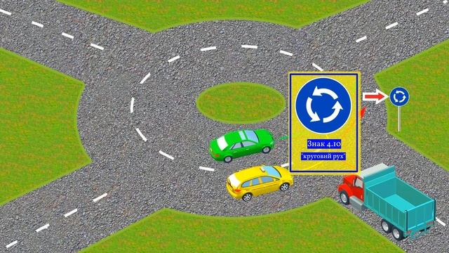 Як правильно проїхати кругове перехрестя? смотреть онлайн