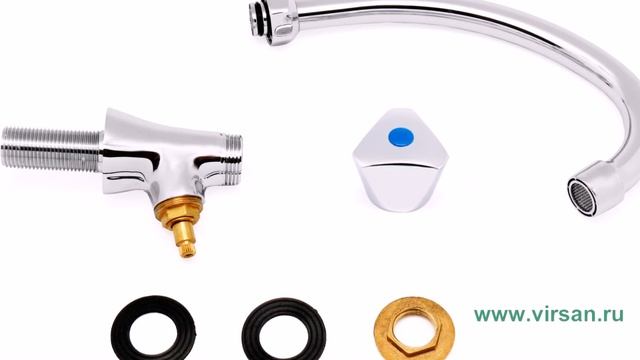 Смеситель на кухню SAS 7007 (H501) 1/2" смотреть онлайн