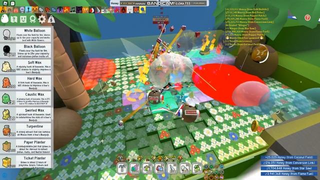 Я купил КОКОСОВЫЙ ПОЯС в Bee Swarm Simulator (Roblox) смотреть онлайн